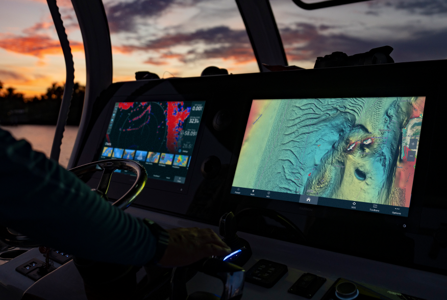 Dispositivos electrónicos náuticos para equipar tu barco con Garmin